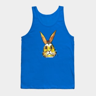 Cute old rabbit marrón Tank Top